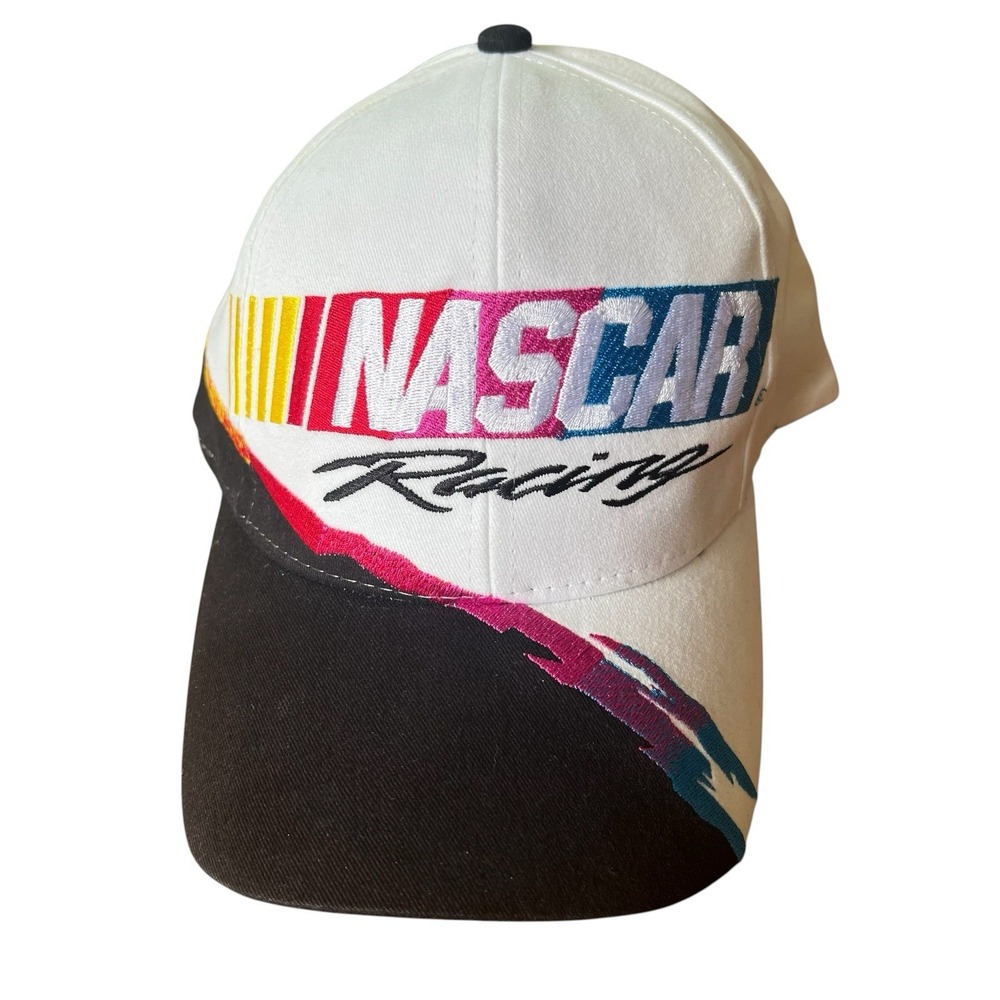 Vintage 90s NASCAR Racing Splash Snapback Hat Embroidered Motorsports Cap